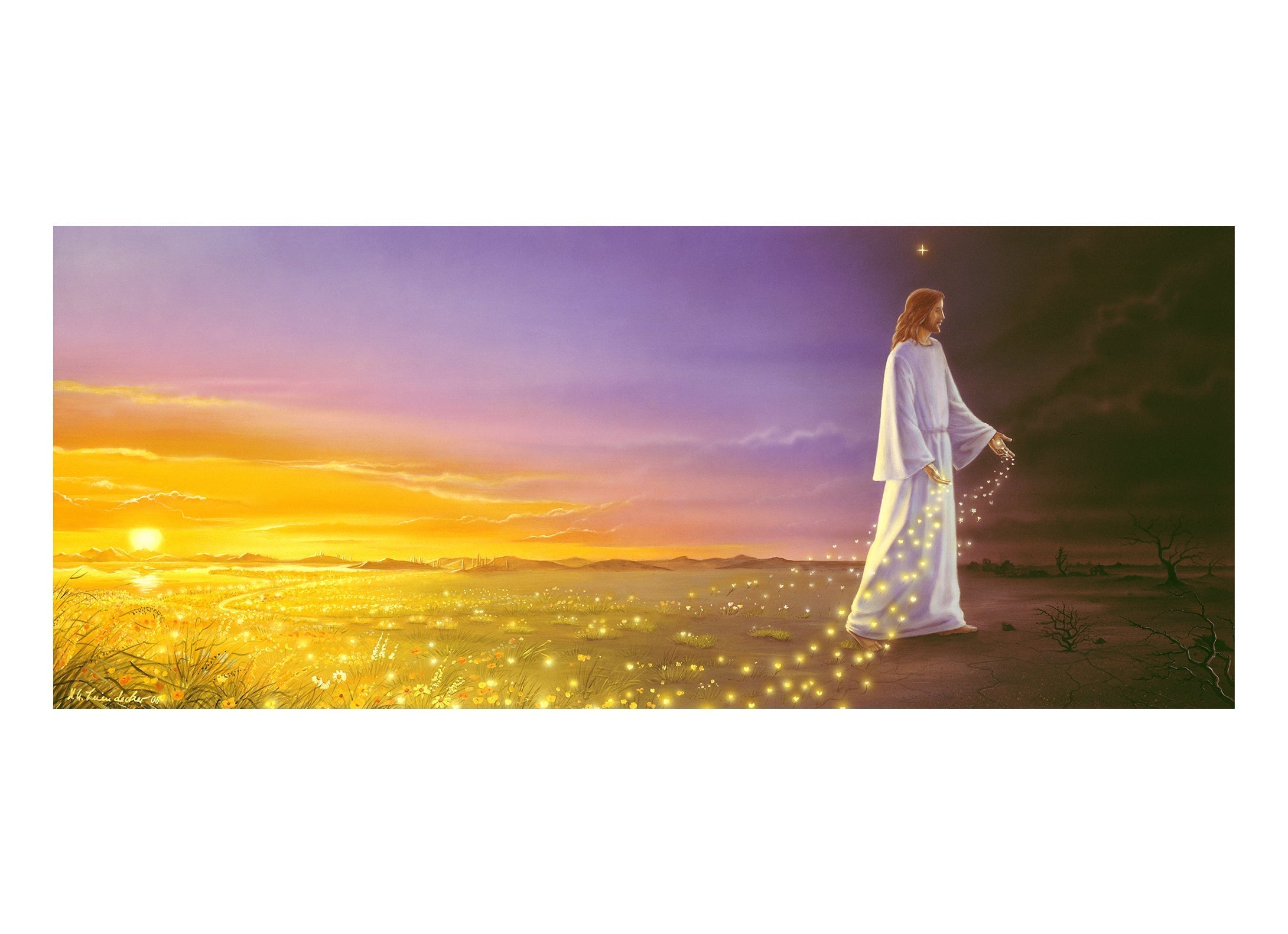 Jede Dunkelheit muss meinem Licht weichen